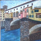 acrilico su mattonella 2 30x30
