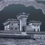 cafagiolo incisione al bulino 40x 30