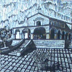 Bonistallo incisione  al bulino 45x40